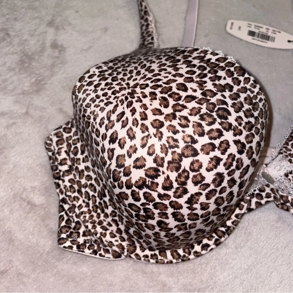 Victorias secret animal print lined perfect coverage bra size 34C - Picture 4 of 11